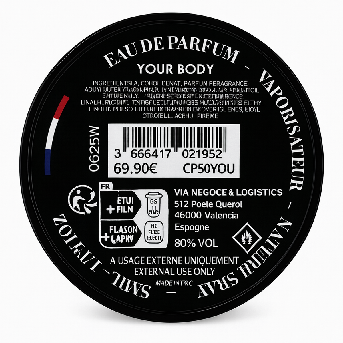 Collection Privée - Your Body - Eau de parfum Unisex