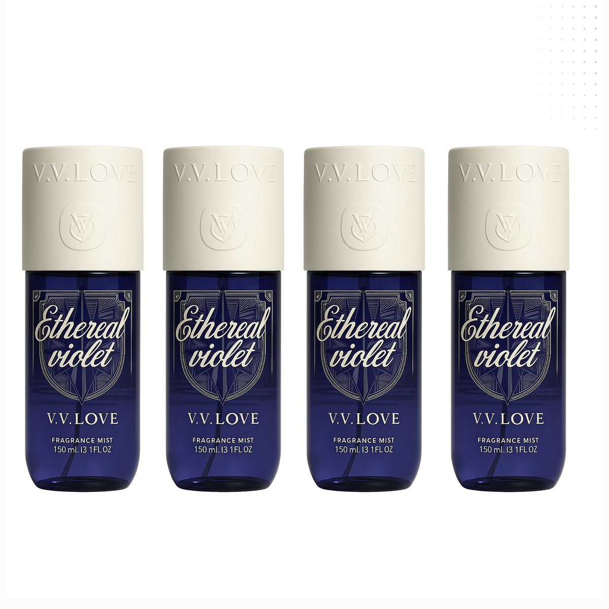 12*150ml Vv Love - Ethereal Violet - Körperspray für Damen
