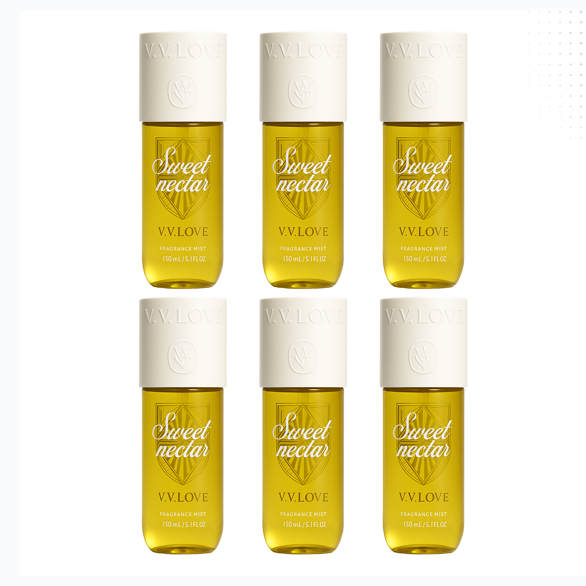 12*150ml Vv Love - Sweet Nectar - Körperspray für Damen