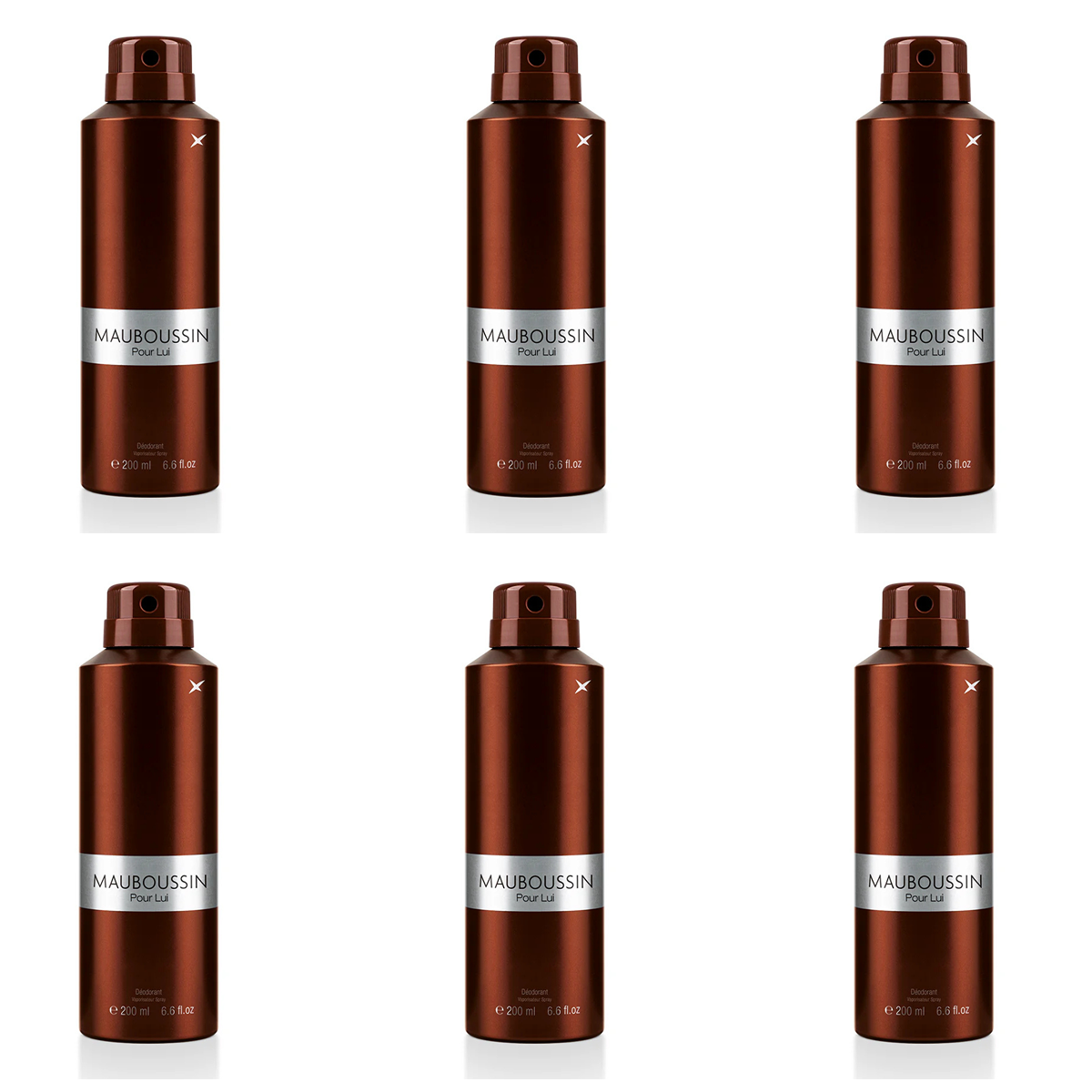 200ml*2 Mauboussin - pour Lui - Déodorant pour homme