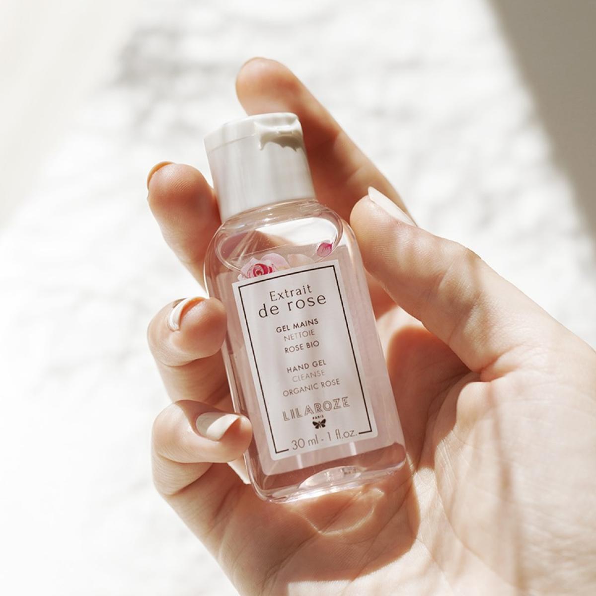 Lilaroze Paris - Reinigendes Handgel Extrakt aus Rose