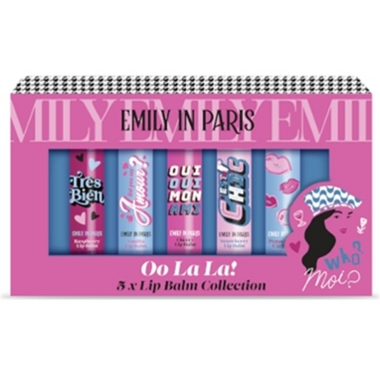 Emily in Paris - Oo La La! - 5 X Lippenbalsam