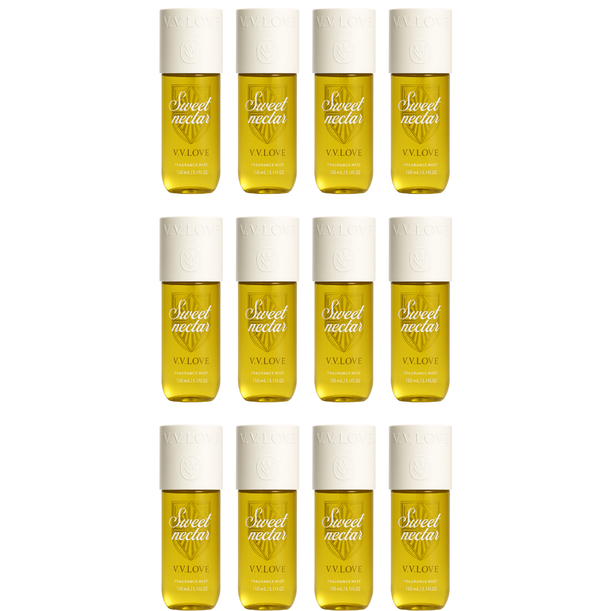 12*150ml Vv Love - Sweet Nectar - Körperspray für Damen