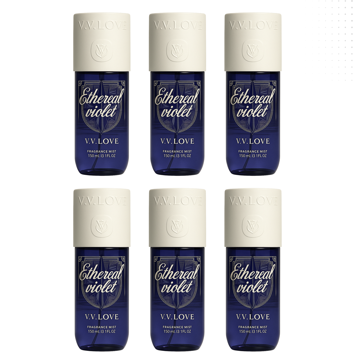12*150ml Vv Love - Ethereal Violet - Körperspray für Damen