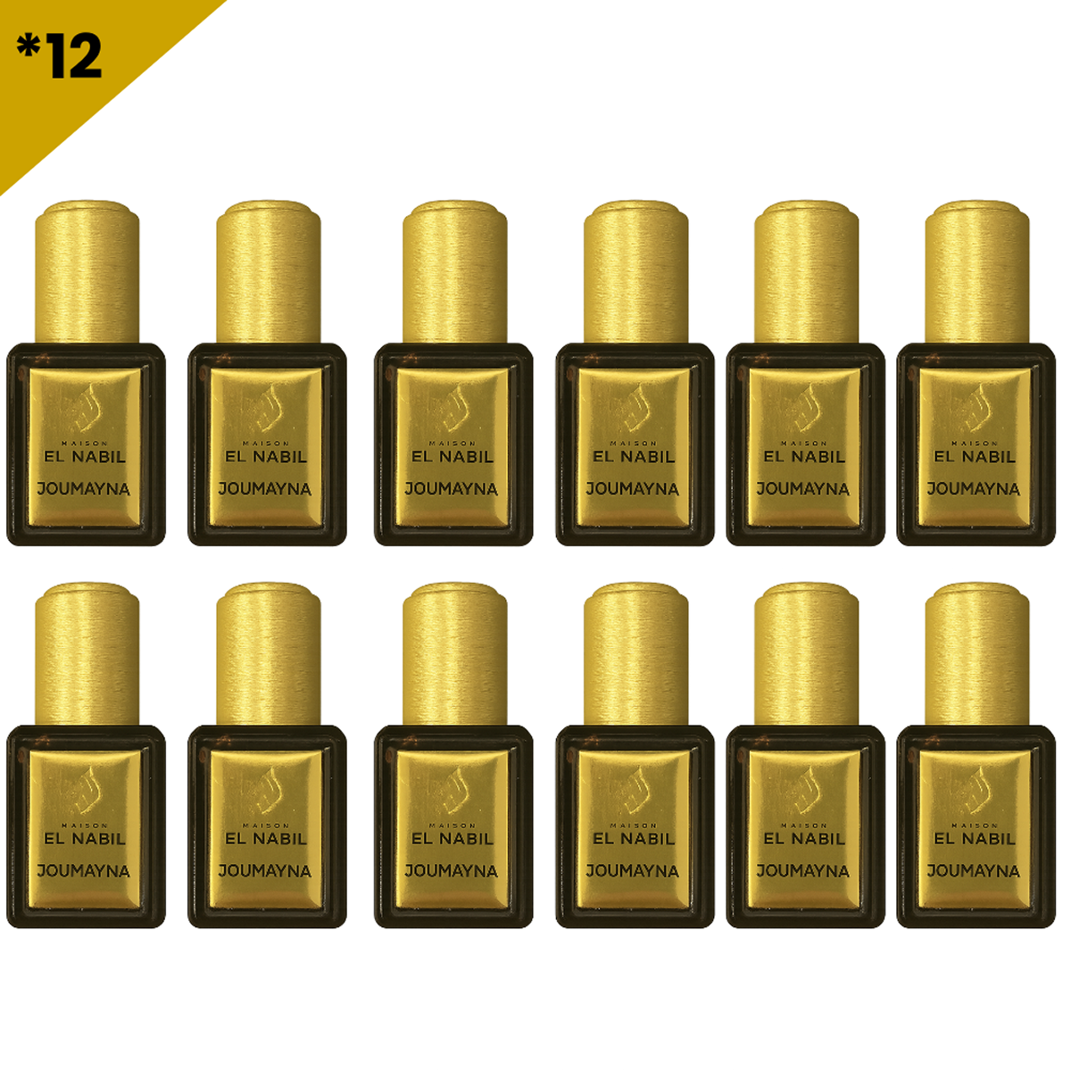 4*5ml el Nabil - Joumayna - Parfum Concentré Sans Alcool