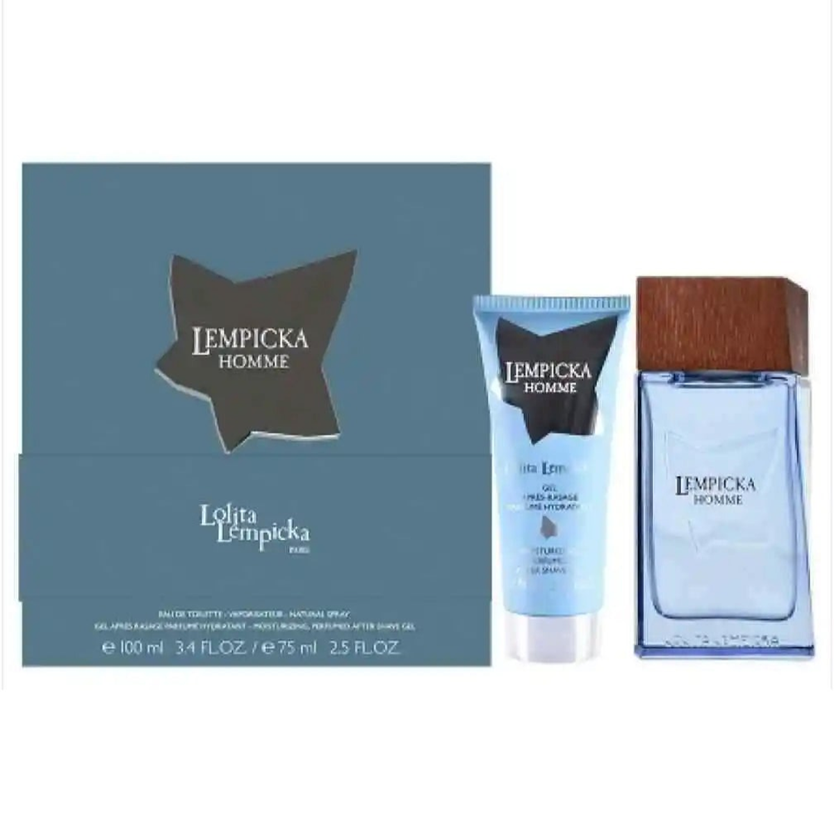 Lolita Lempicka - Geschenkset für Herren Eau de Toilette 100ml + Gel Aftershave 75ml