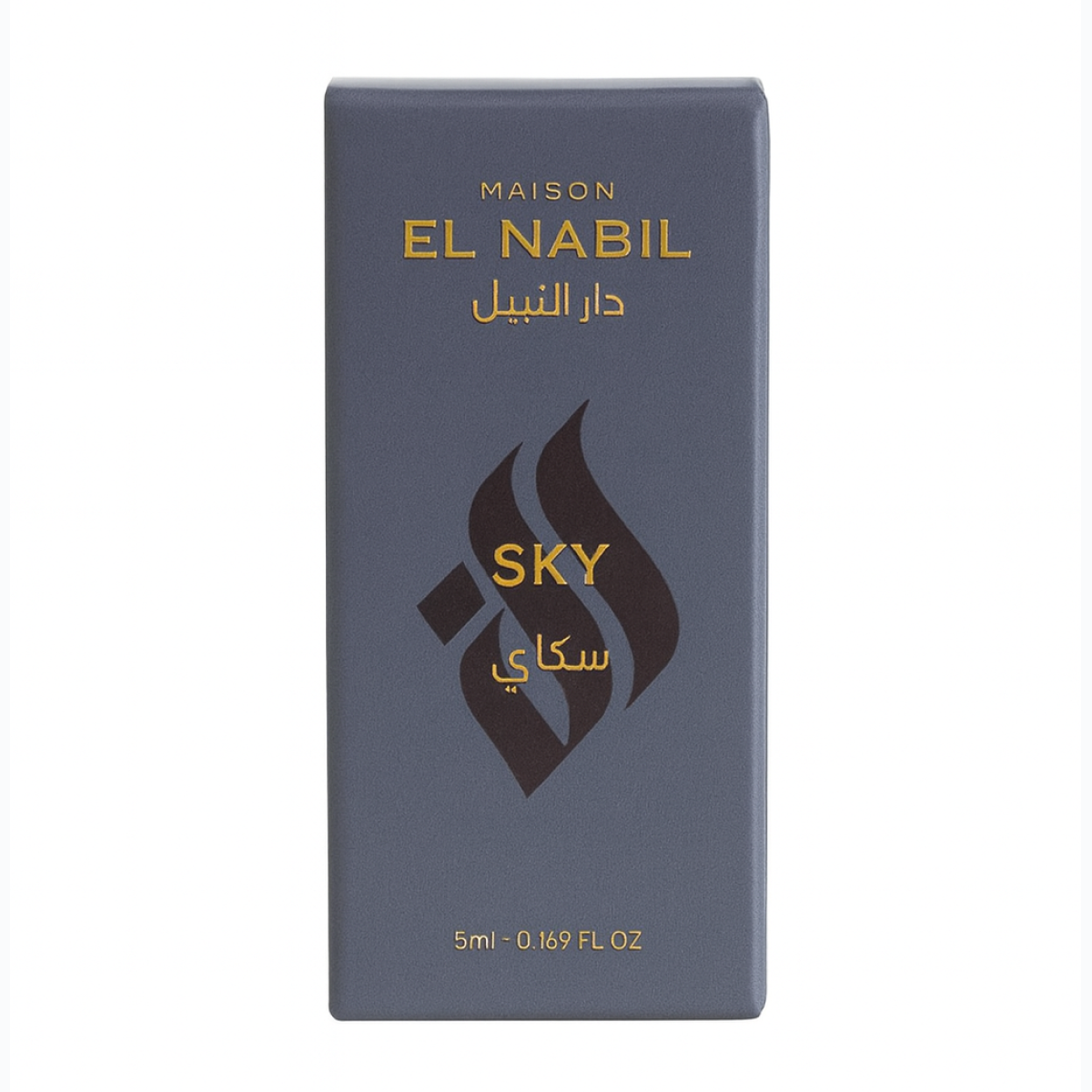 12*5ml el Nabil - Sky - Parfum Concentré Sans Alcool