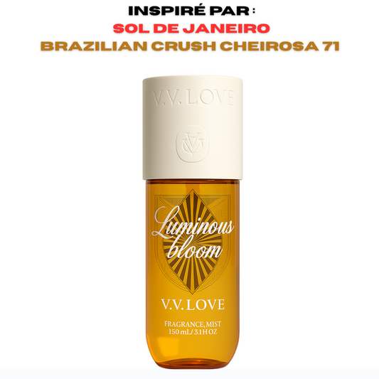 4*150ml Vv Love - Luminous Bloom - Brume Parfumée pour femme