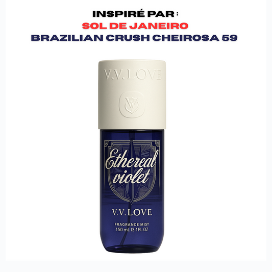 12*150ml Vv Love - Ethereal Violet - Brume Parfumée pour femme
