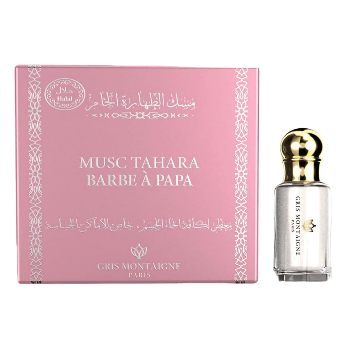 2*12ml Gris Montaigne - Musc Tahara Barbe à Papa - Parfum concentré