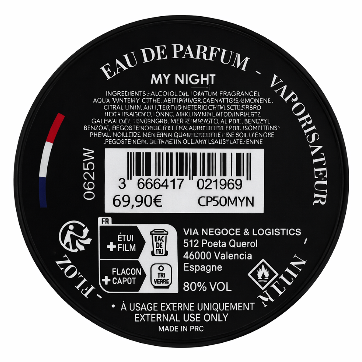 Collection Privée - My Night - Eau de parfum Unisex