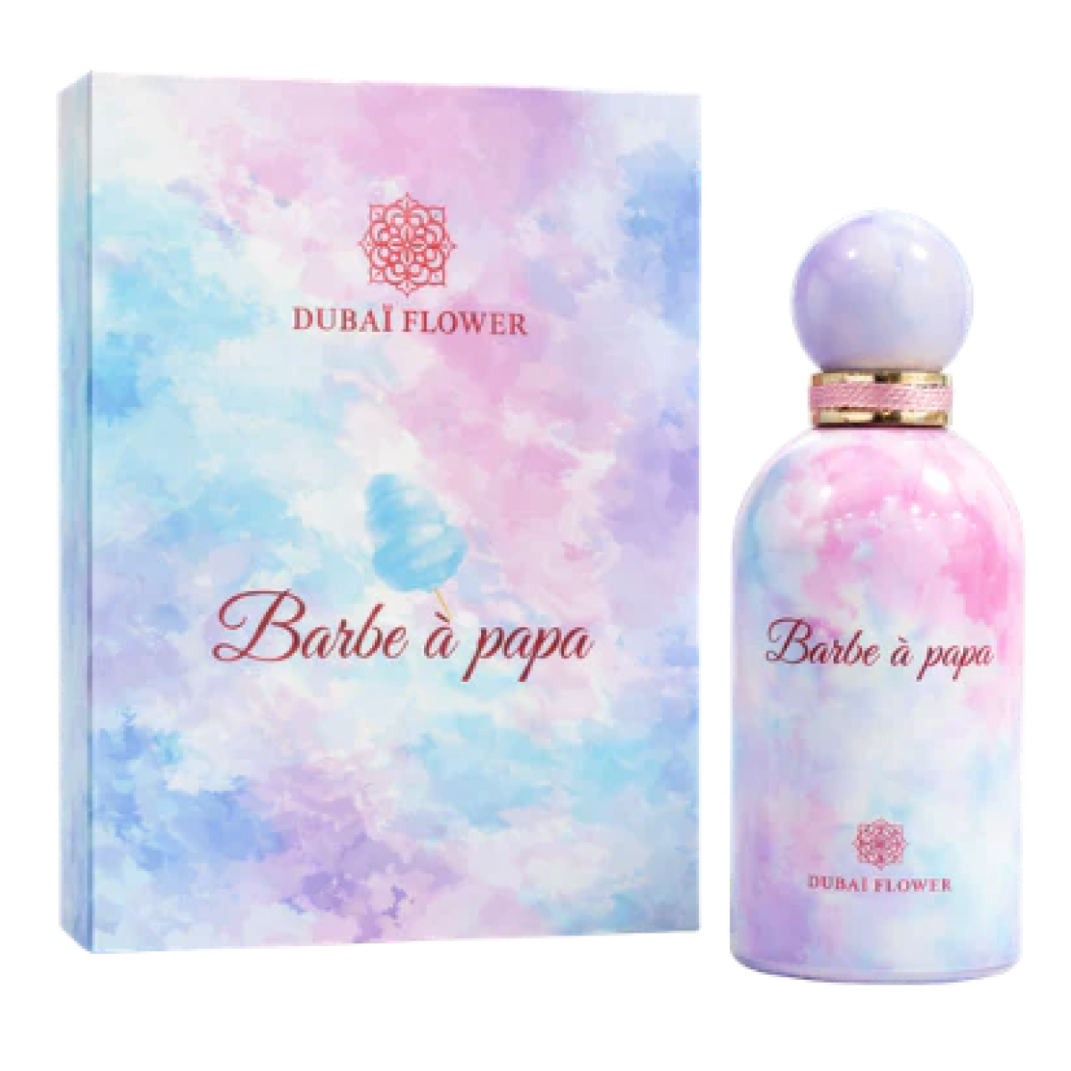 100ml Dubaï Flower - Barbe à Papa - Extrait de Parfum Mixte
