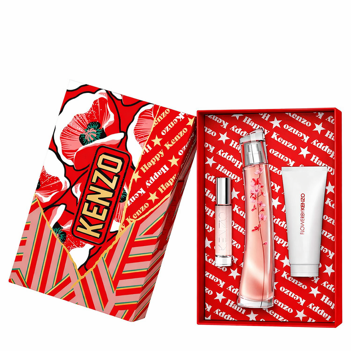 Kenzo - Geschenkset Ikebana EDP 75ml + Körperlotion 75ml + EDP 10ml