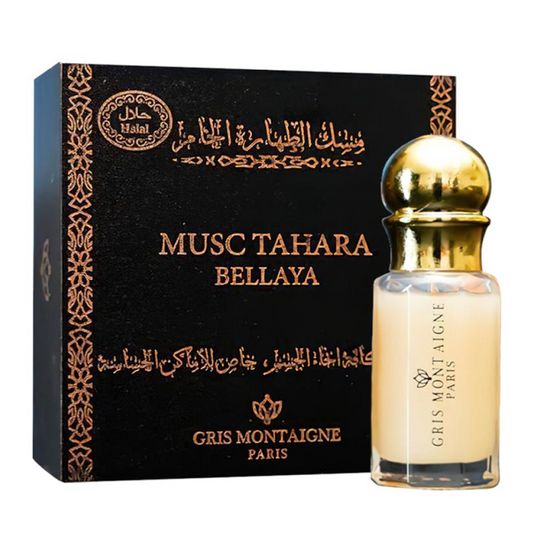4*12ml Gris Montaigne - Musc Tahara Bellaya - Parfum Concentré