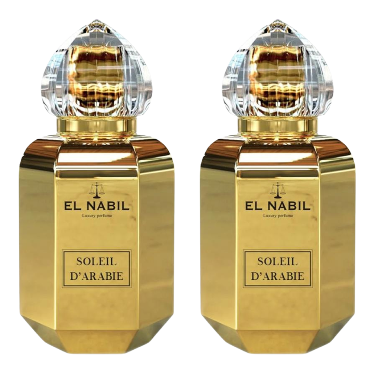 2 * 65 ml el Nabil - Soleil D'arabie - Eau de Parfum Mixte
