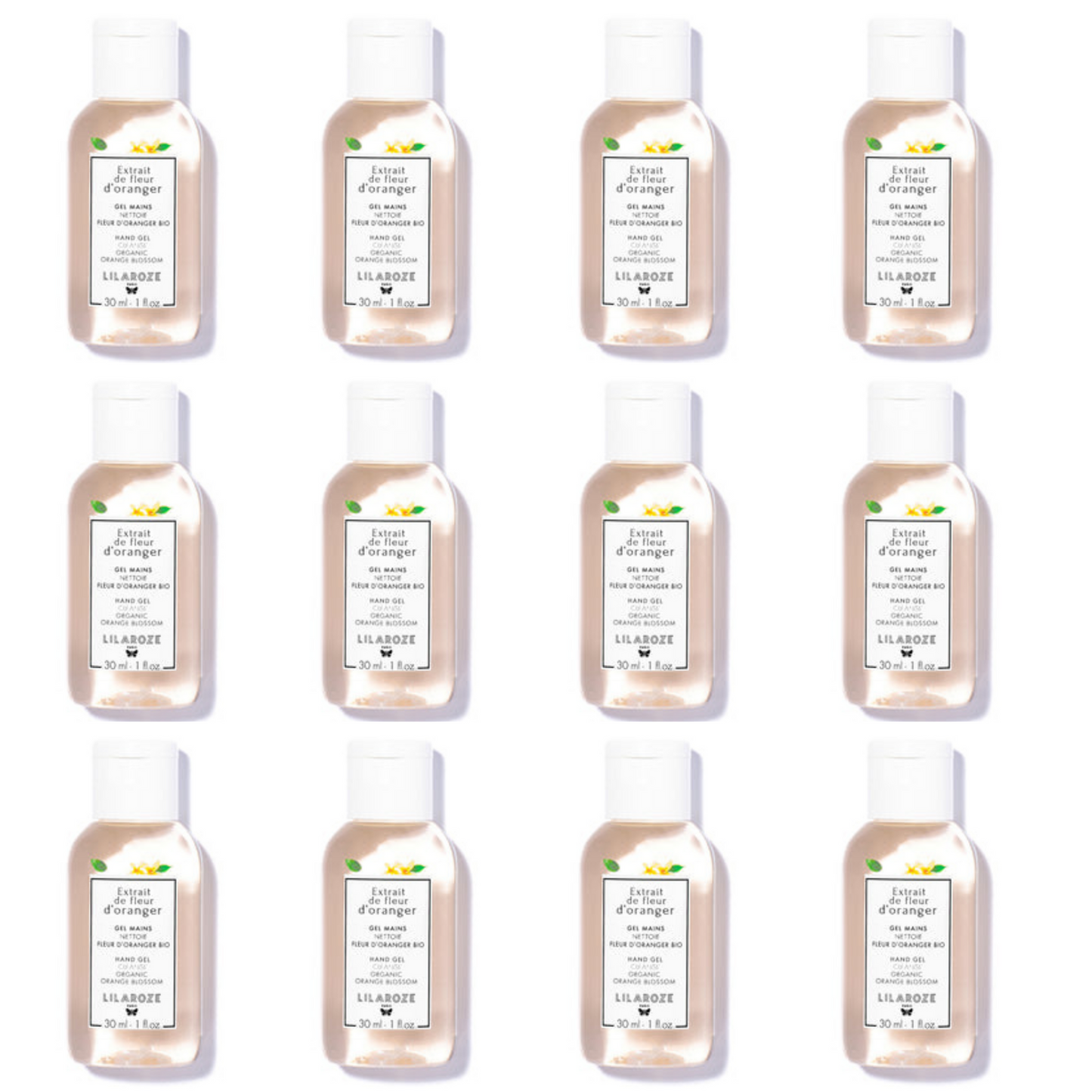 Lilaroze Paris - Gel Mains Nettoie Extrait de Fleur D'oranger (Handreinigungsgel mit Orangenblütenextrakt)