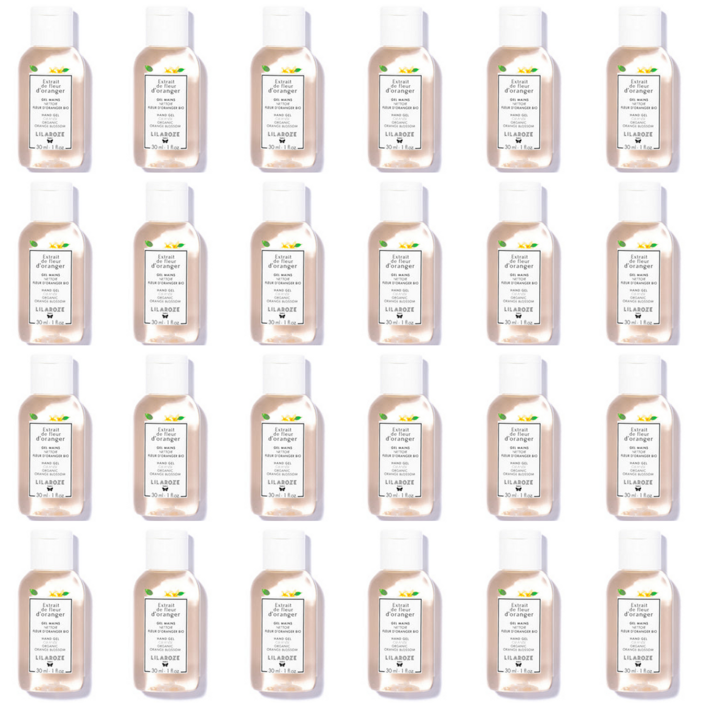 Lilaroze Paris - Gel Mains Nettoie Extrait de Fleur D'oranger (Handreinigungsgel mit Orangenblütenextrakt)