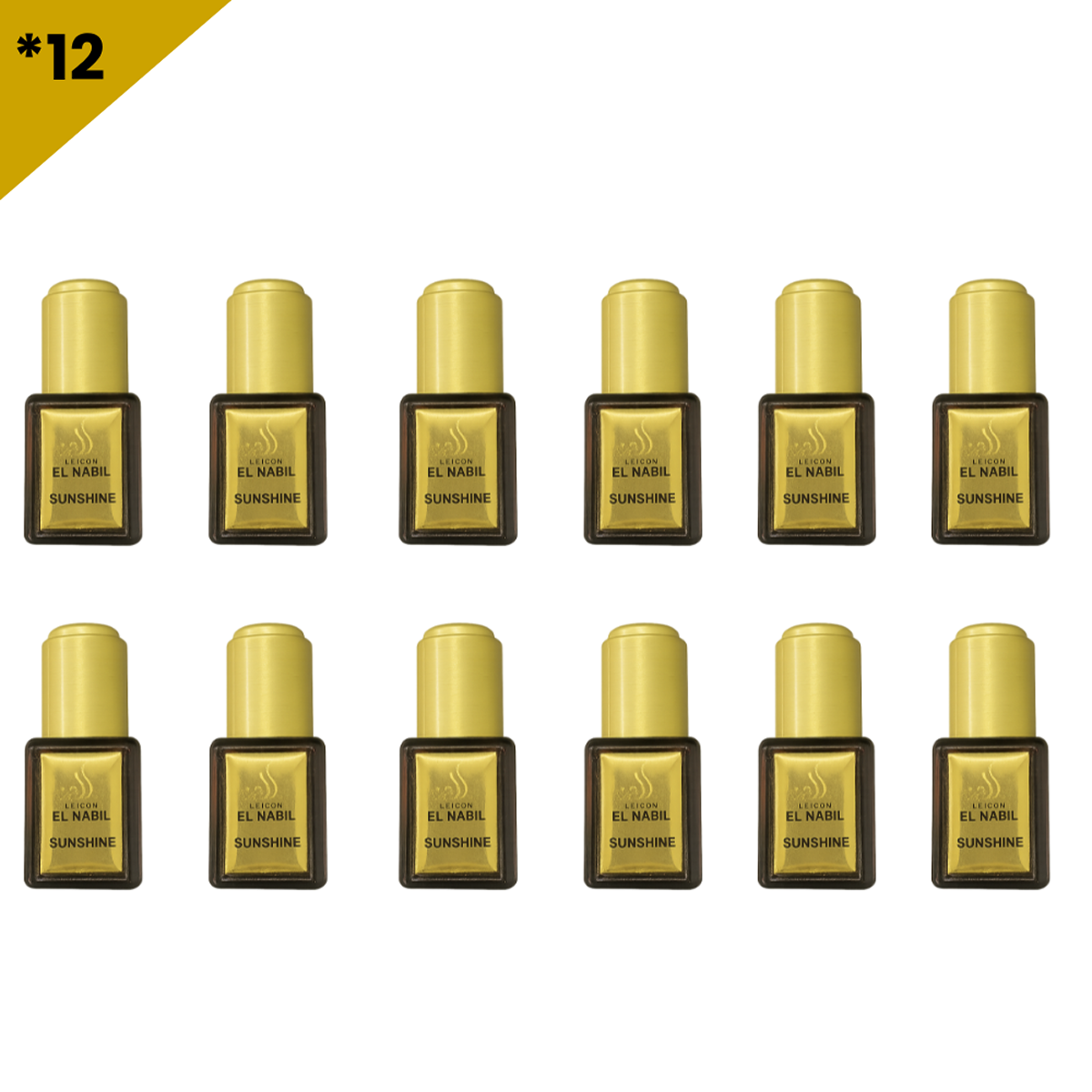 12*5ml el Nabil - Sunshine - Parfum Konzentrat Sans Alcool