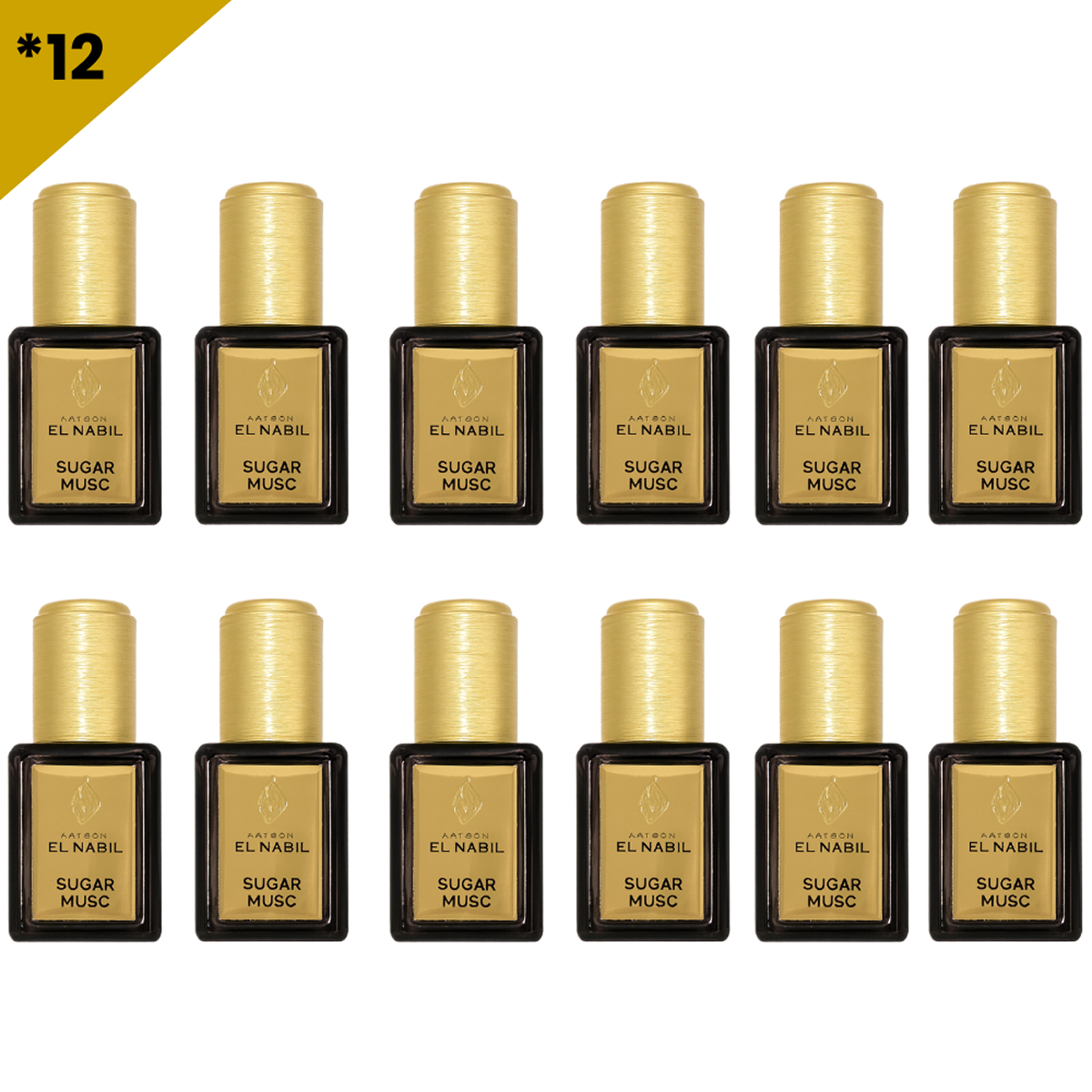 6*5ml el Nabil - Sugar Musc - Parfum Concentré Sans Alcool