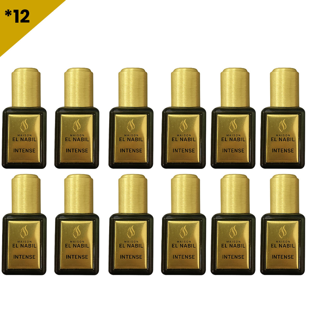 12*5ml el Nabil - Intense - Parfum Concentré Sans Alcool