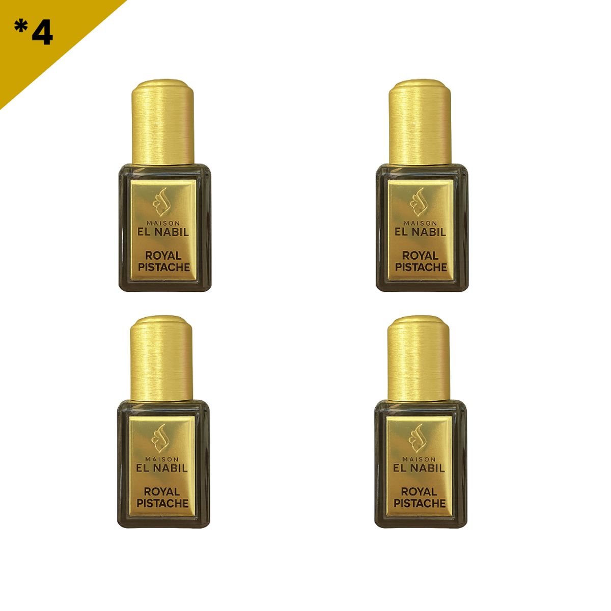12*5ml el Nabil - Royal Pistache - Parfum Konzentrat Sans Alcool