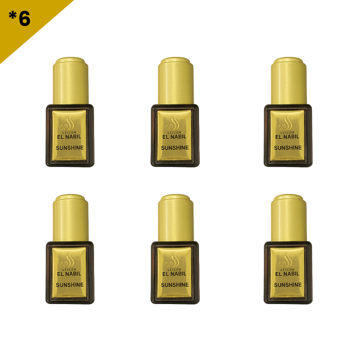12*5ml el Nabil - Sunshine - Parfum Konzentrat Sans Alcool