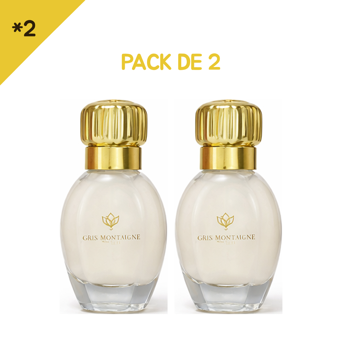 12ml * 4 Gris Montaigne - Musc Tahara Vanilla Candy - Concentré de Parfum