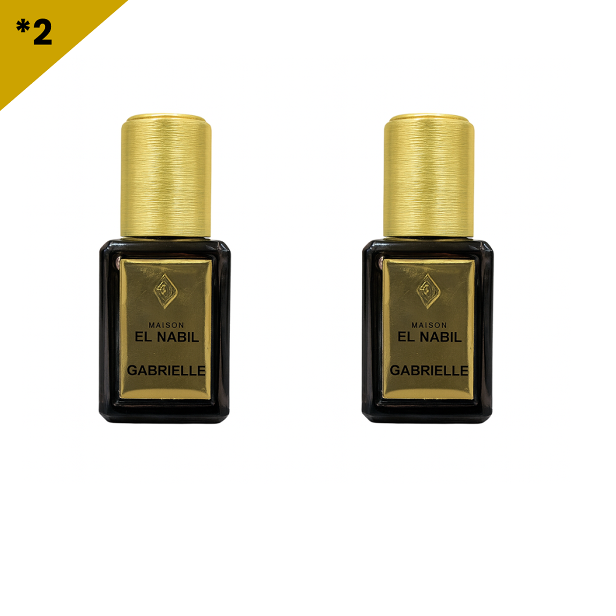 12*5ml el Nabil - Gabrielle - Parfum Concentré Sans Alcool