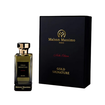 Maison Massimo - Gold Signature - Extrait de Parfum Mixte