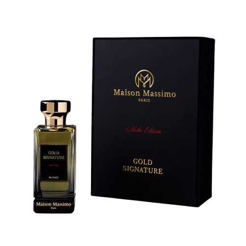 Maison Massimo - Gold Signature - Extrait de Parfum Mixte