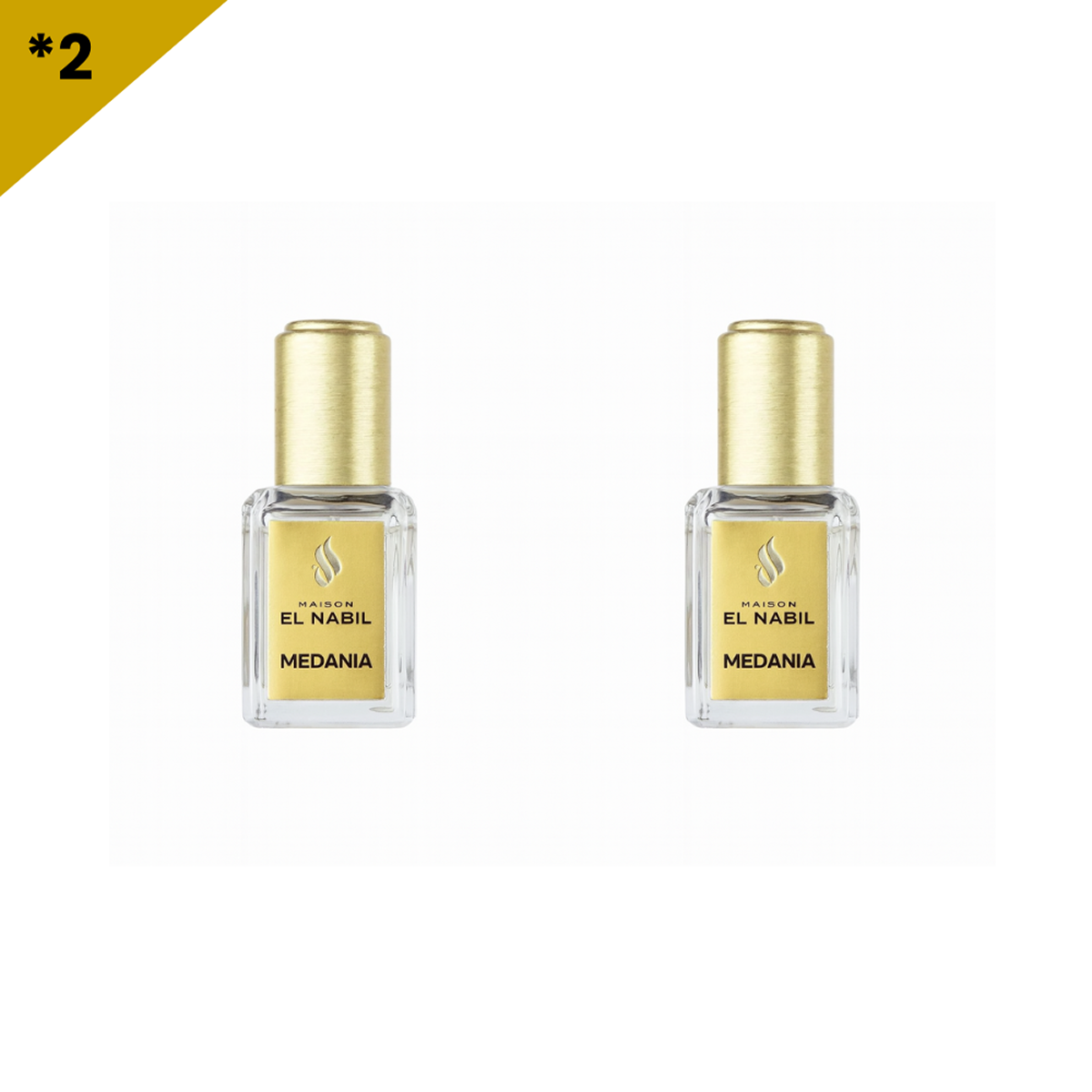 12*5ml el Nabil - Medania - Parfum Konzentrat Sans Alcool