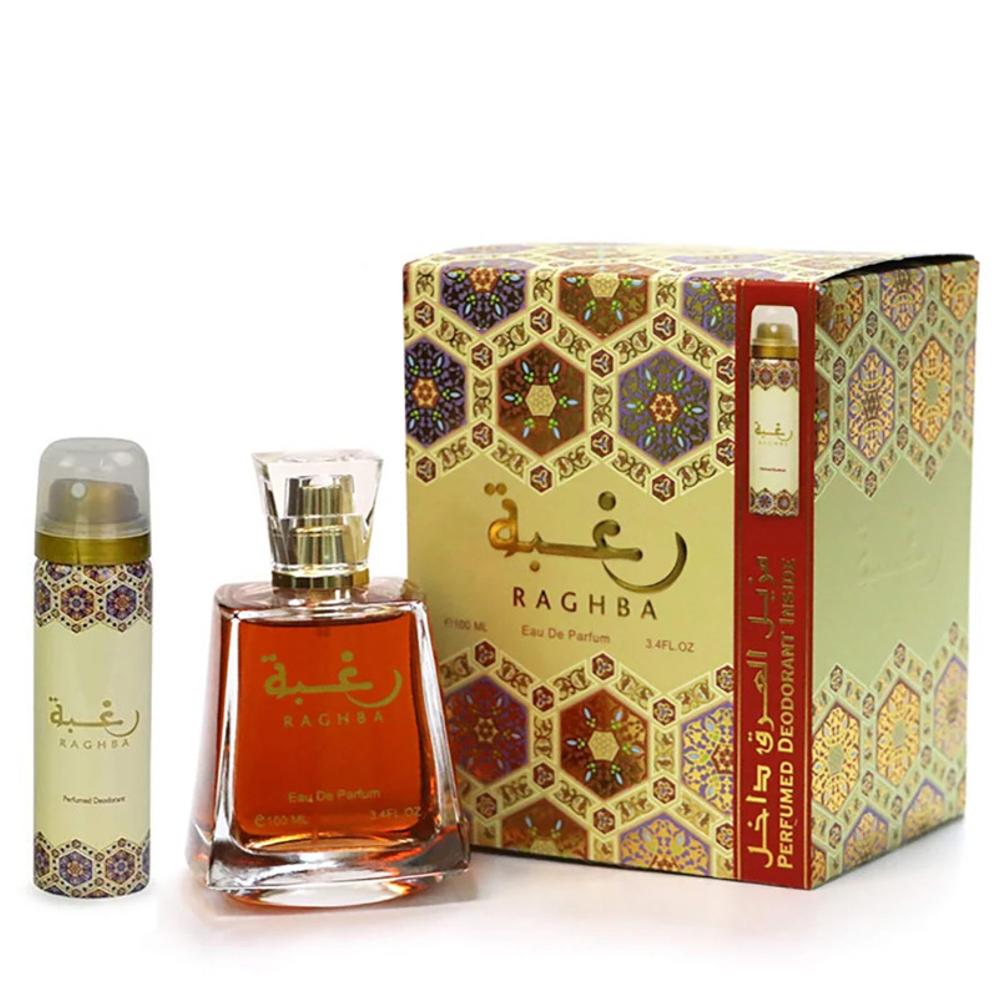 Kosmetiksets Raghba der Marke Lattafa Mixed 100ml
