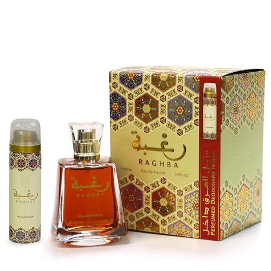 Kosmetiksets Raghba der Marke Lattafa Mixed 100ml