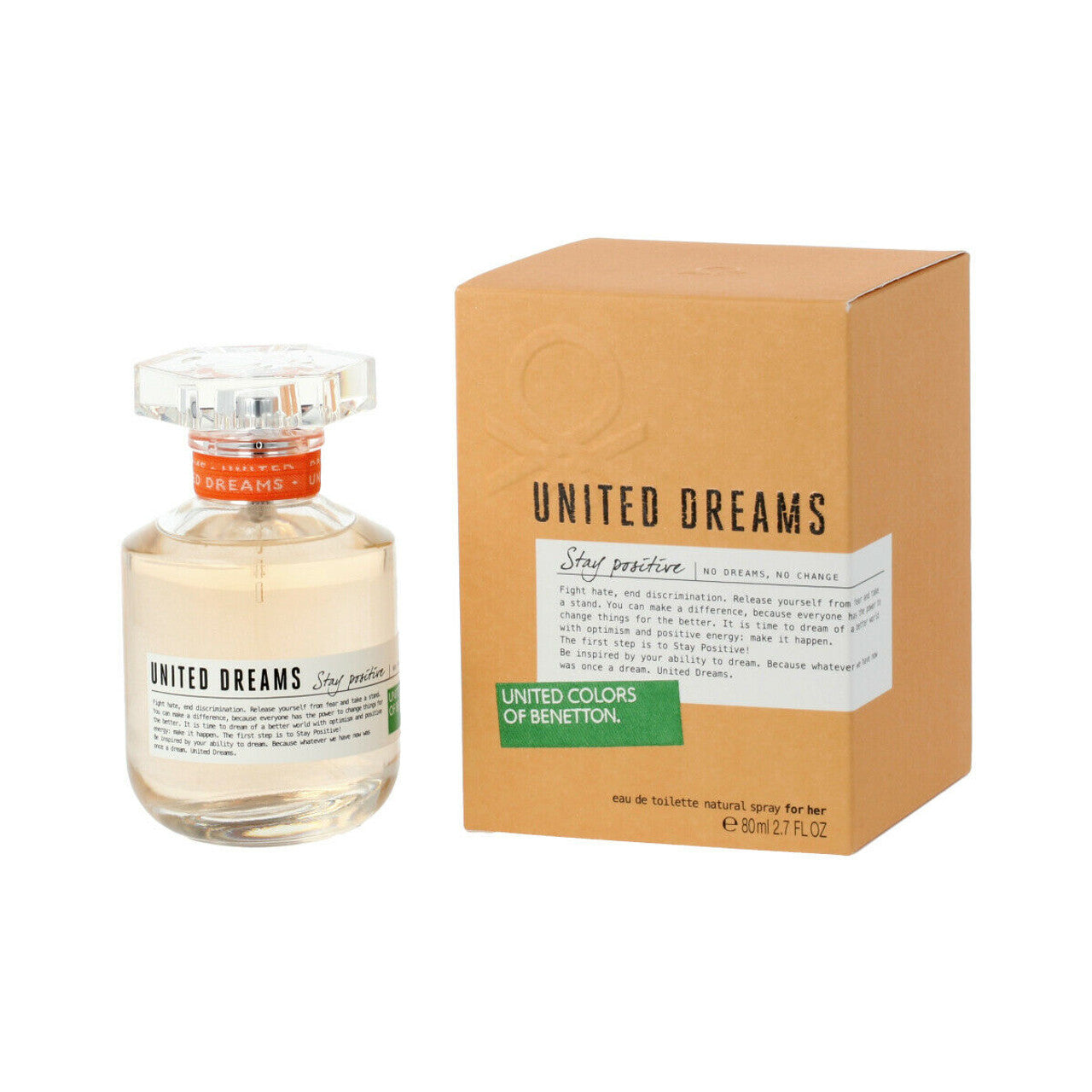 Parfums United Dreams Stay Positive von der Marke Benetton für Damen 50 ml
