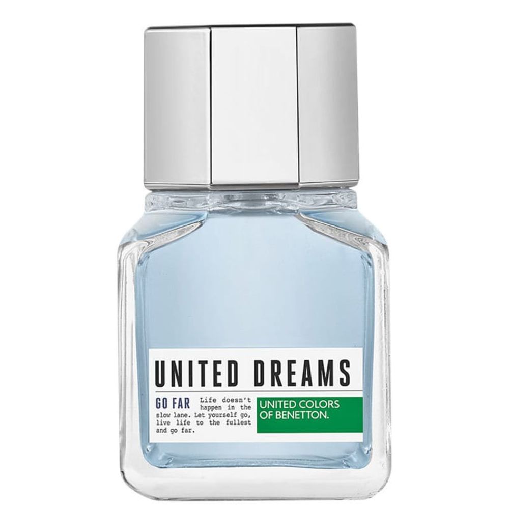 Parfums United Dreams Go Far von der Marke Benetton für Männer 60 ml