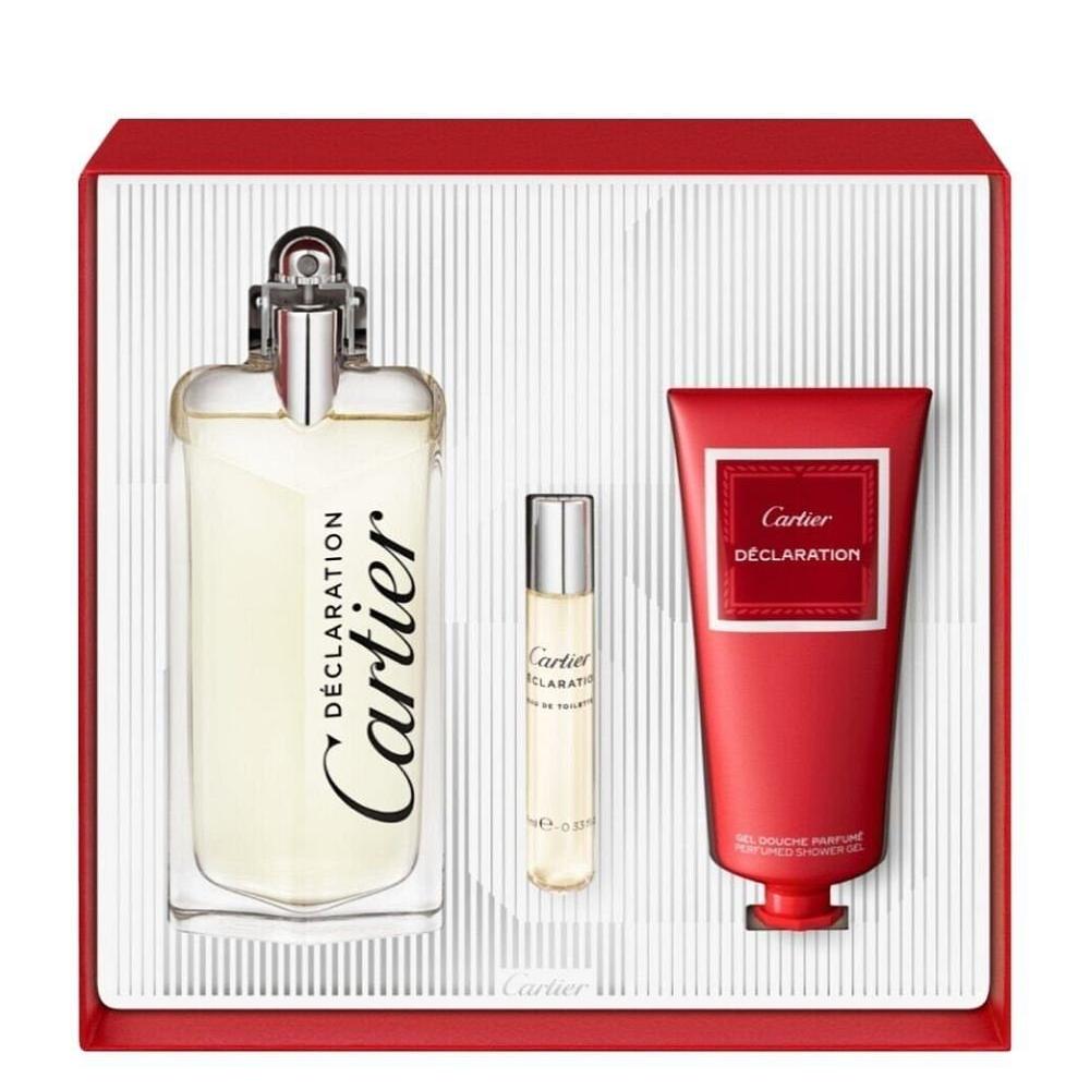 Cartier - Deklarationsset EDT 100ml + Duschgel 100ml + Edt 10ml