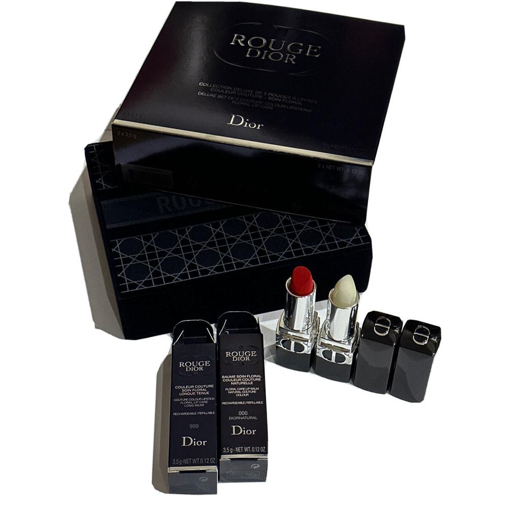 DIOR - Rouge Dior Deluxe Collection von 2 Lippenstiften Couleur Couture