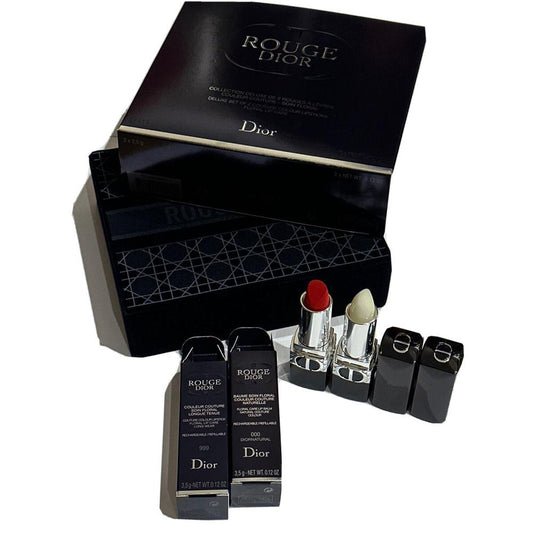 DIOR - Rouge Dior Deluxe Collection von 2 Lippenstiften Couleur Couture