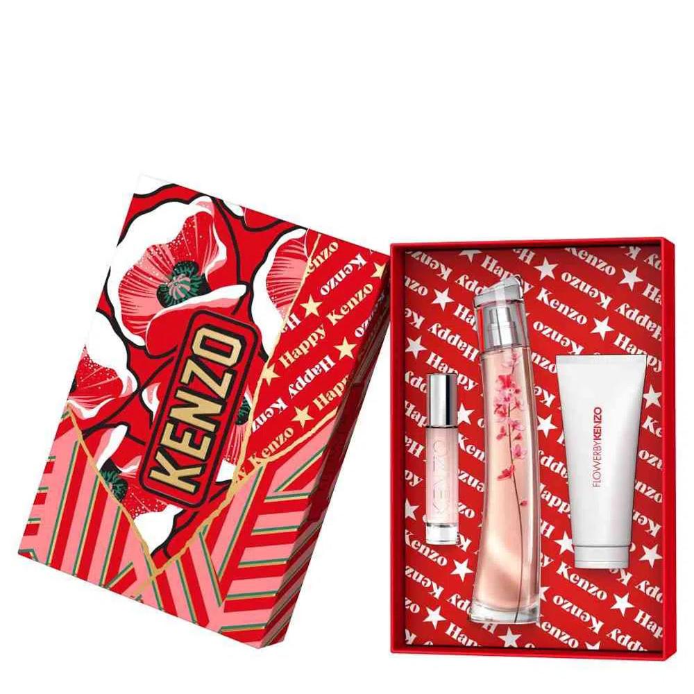 Kenzo - Ikebana-Set EDP 75ml + Body Lotion 75ml + EDP 10ml
