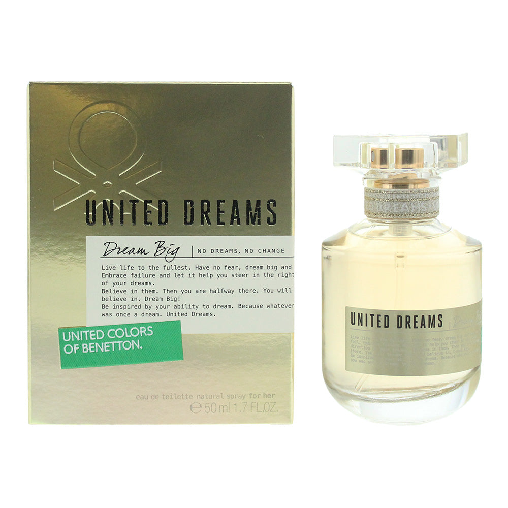 Parfums United Dreams Dream Big von der Marke Benetton für Damen 50 ml