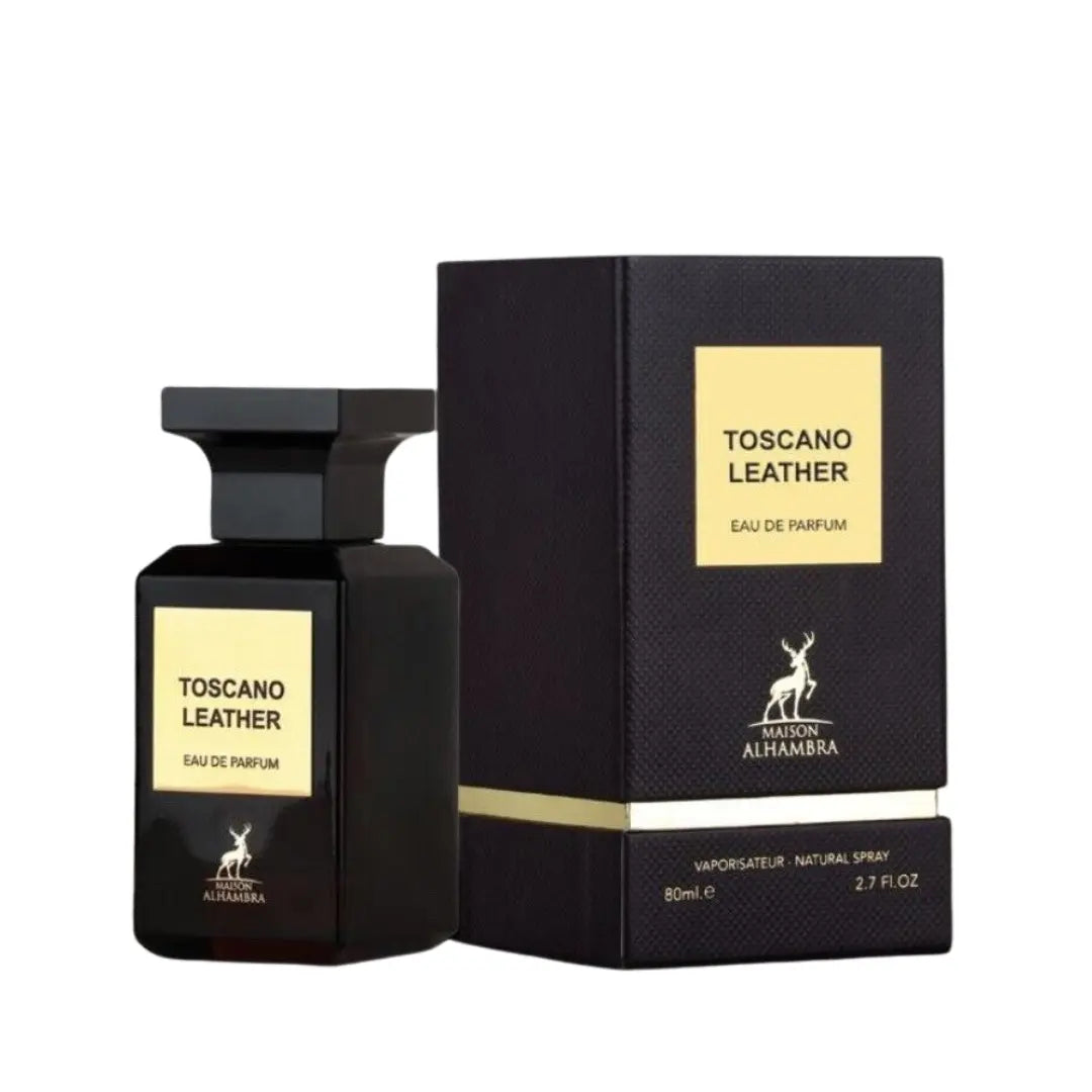 Parfums Toscano Leather von der Marke Maison Alhambra mixte 80 ml