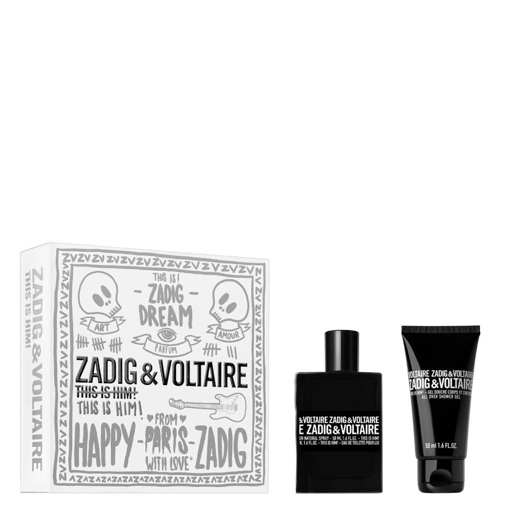 Zadig & Voltaire - This Is Him! - Geschenkset für Männer Eau de Toilette 50 ml + Duschgel 50 ml