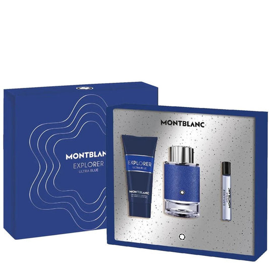 Montblanc - Explorer Ultrablue - Eau de Parfum 100ml + EDP 7.5ml + Duschgel 100ml