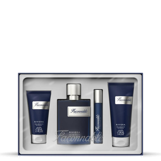 Façonnable Geschenkset Riviera 50ml+90ml+20ml+90ml