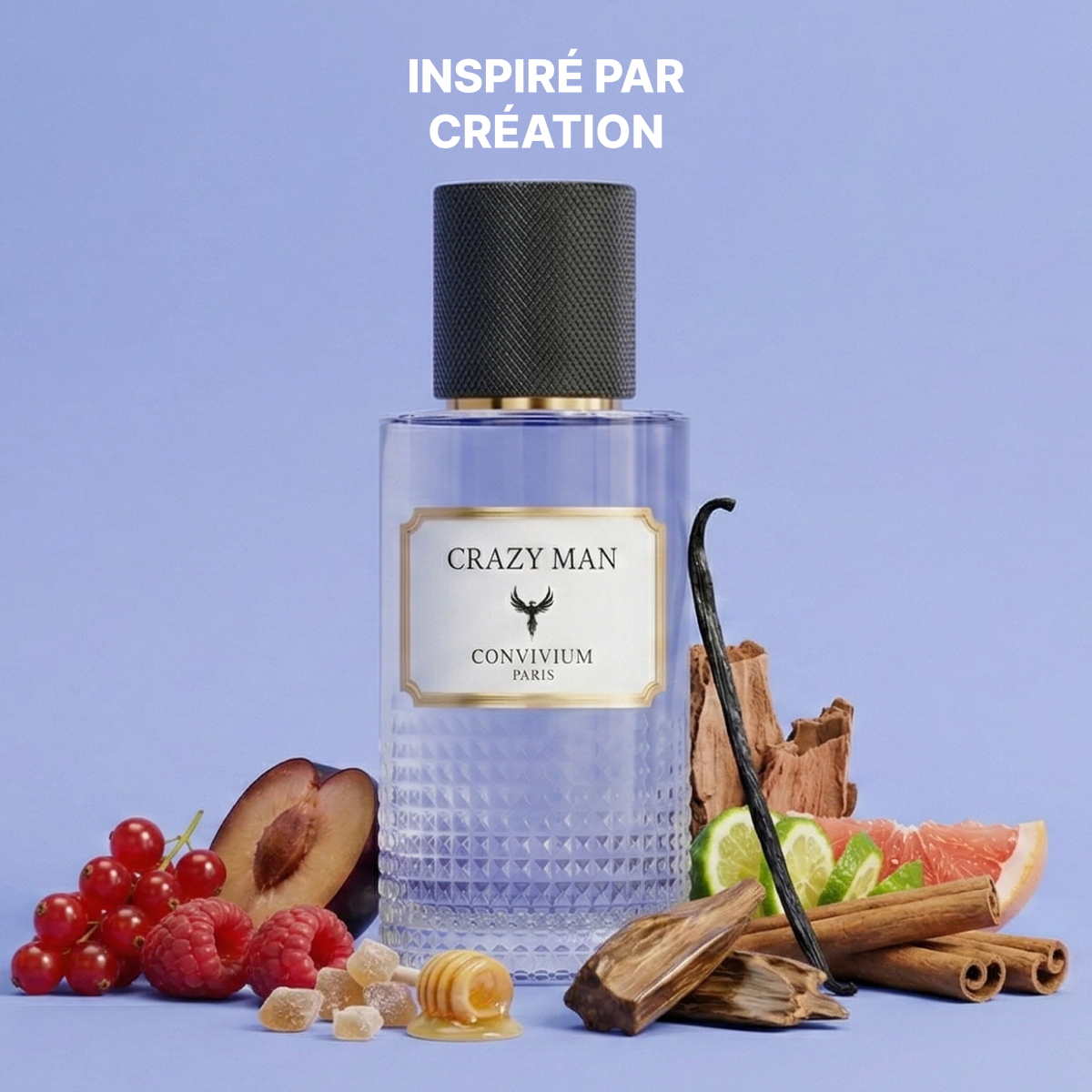 50ml Convivium Paris - Crazy Man - Extrait de Parfum Mixte
