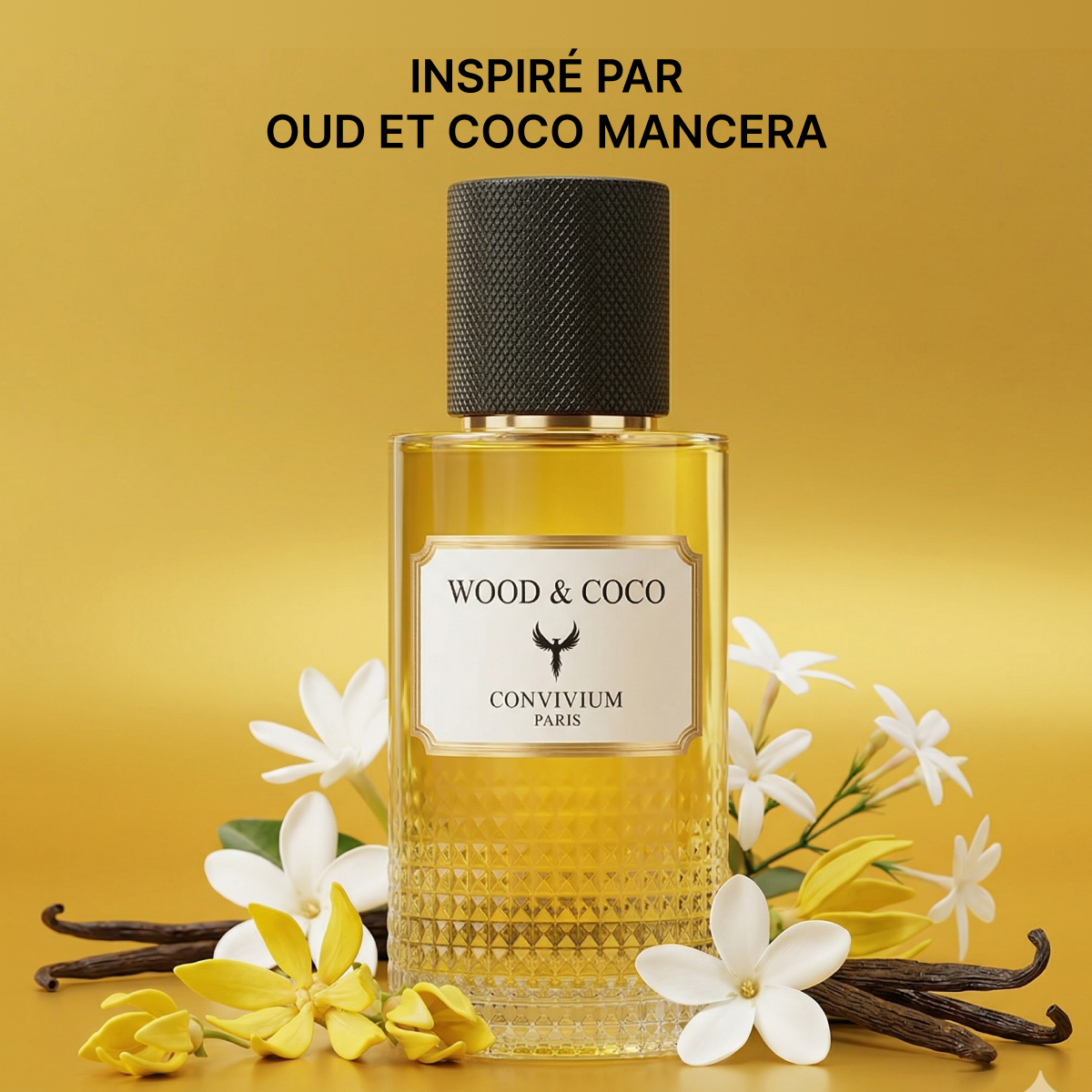 50ml Convivium Paris - Wood & Coco - Extrait de Parfum Mixte