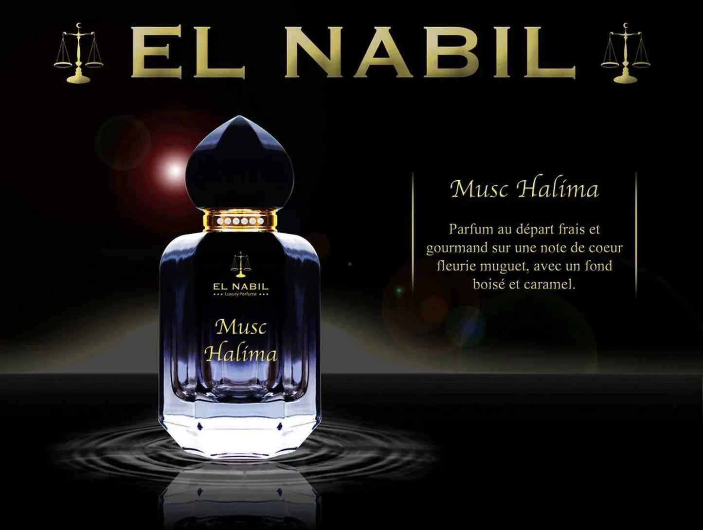 Parfums Musc Halima von der Marke El Nabil mixte 65 ml