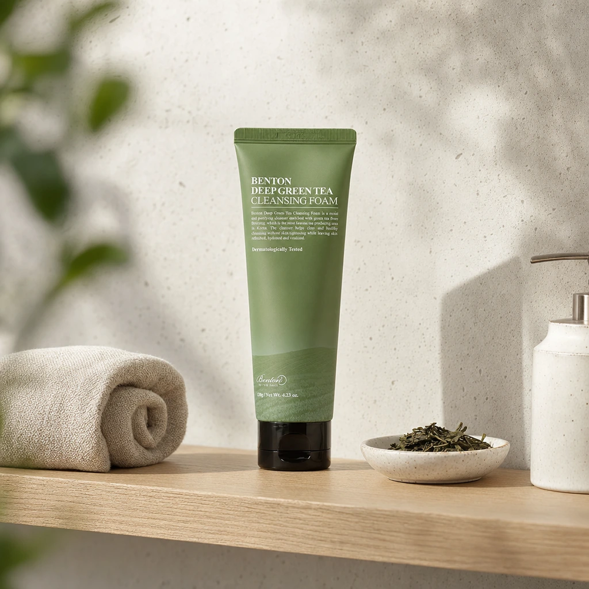 Benton - Deep Green Tea - Reinigungsschaum