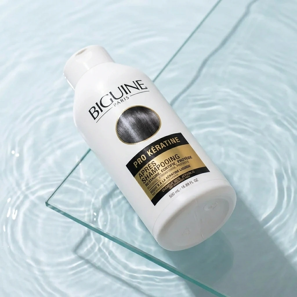 500 ml Biguine Paris - Pro Keratine - Apres-Shampooing Cheveux Secs Affaiblis