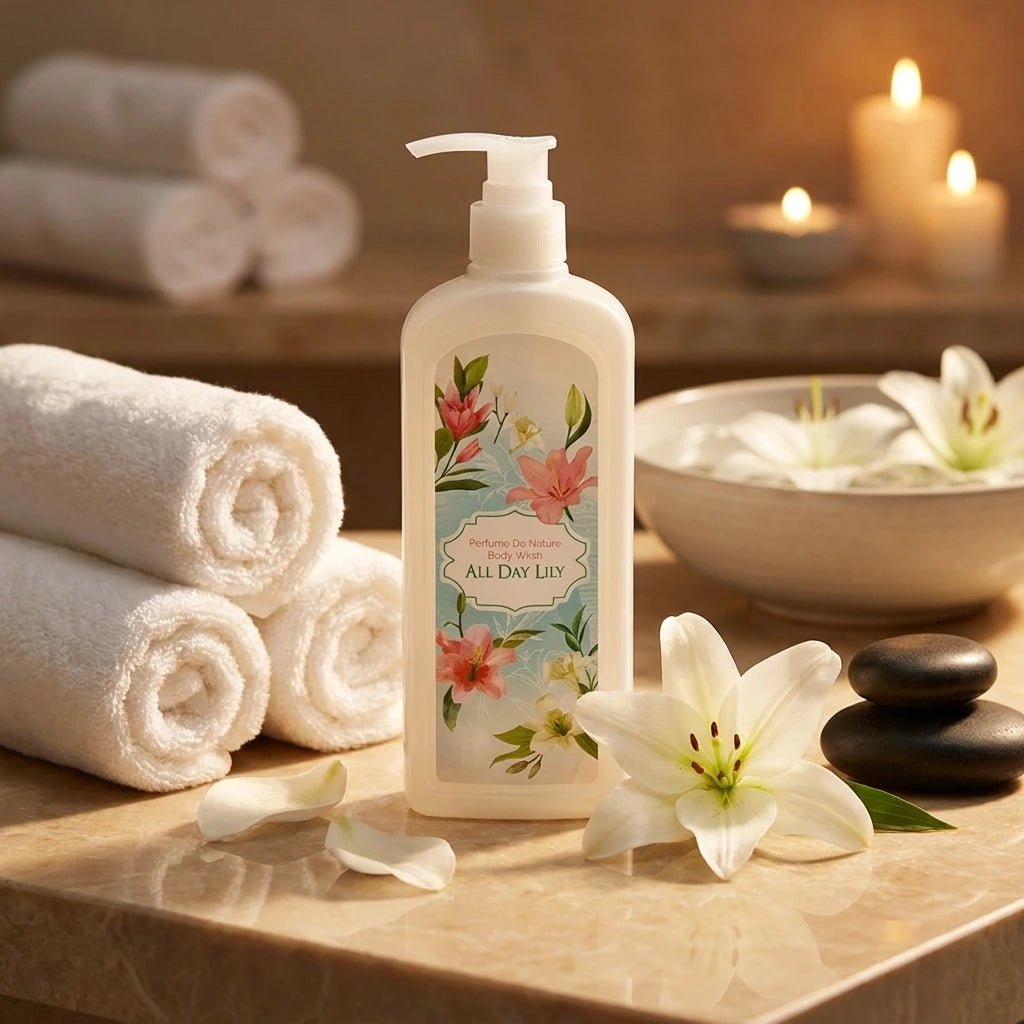 345 ml Nature Republic - Perfume De Nature Body Oil Wash All Day Lily